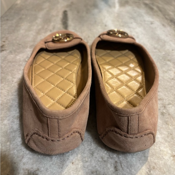 Michael Kors Women's Blush Suede Loafers - Picture 3 of 9